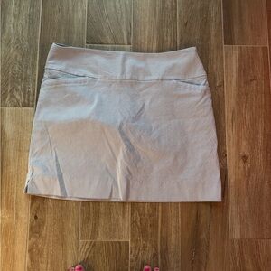 Women's Blue Striped Skirt